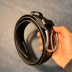 کمربند اسپرت مردانه چرم طبیعی دستدوز  کد محصول:B5