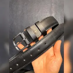 کمربند اسپرت مردانه چرم طبیعی دستدوز  کد محصول:B5