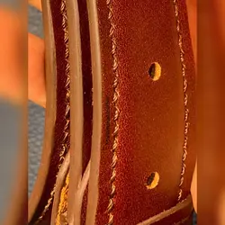 کمربند اسپرت مردانه چرم طبیعی دستدوز کد محصول:B5