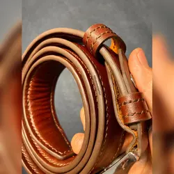 کمربند اسپرت مردانه چرم طبیعی دستدوز کد محصول:B5