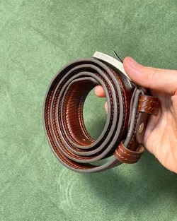 کمربند اسپرت مردانه چرم طبیعی دستدوز کد محصول:B8