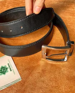 کمربند مردانه چرم طبیعی دستدوز  کد محصول:B3