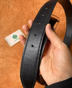 کمربند مردانه چرم طبیعی دستدوز  کد محصول:B3