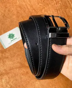 کمربند مردانه چرم طبیعی دستدوز  کد محصول:B3