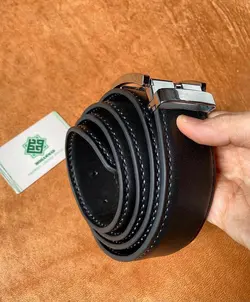 کمربند مردانه چرم طبیعی دستدوز  کد محصول:B3