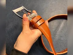 کمربند مردانه چرم طبیعی دستدوز کد محصول:B6