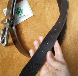 کمربند مردانه چرم طبیعی کد محصول:B1