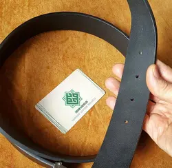 کمربند مردانه چرم طبیعی کد محصول:B2