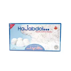 پشمک لقمه ای وانیلی حاج عبدالله