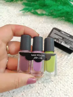 لاک ناخن سه قلو جدید MEIYAN