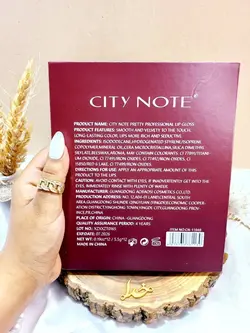 رژ مایع سیتی نوت City Note