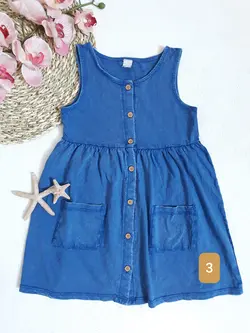 سارافون دکمه دار طرح لی