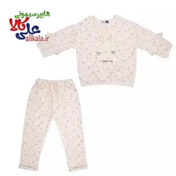 ست بلوز و شلوار گلریز ایندیگو ۲۹۶۱۰۲