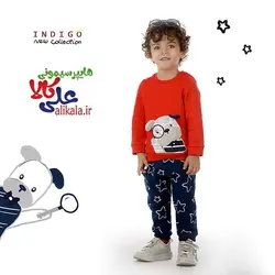 ست بلوز و شلوار قرمز ایندیگو ۲۹۶۰۴۹