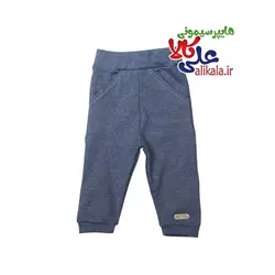 شلوار نوزادی مدل راه راه برند برگ سبز