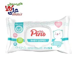 دستمال مرطوب پینو بیبی بسته 120 عددیTeno Baby Wet Wipes 60 pcs