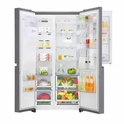یخچال فریزر ال جی J287 ساید بای ساید 30 فوت - منصف کالا
