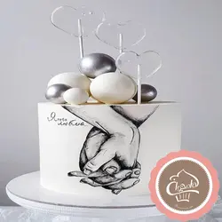 کیک سالگرد ازدواج لاکچری