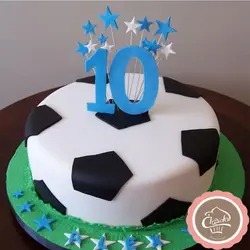 کیک فوتبالی شیک