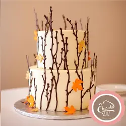 کیک پاییزی ساده