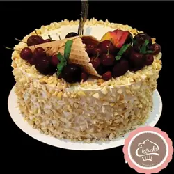 کیک تولد دخترانه دلبرانه