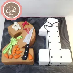 کیک تولد سر آشپز