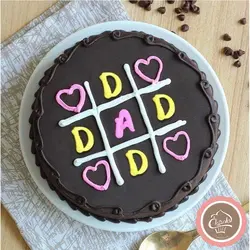 کیک روز پدر خانگی