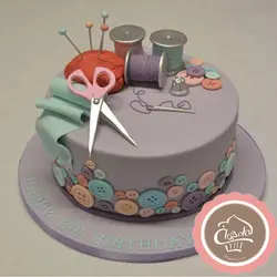 کیک هنرمند خیاط