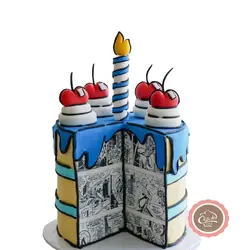 کیک کارتونی مرد عنکبوتی خاص