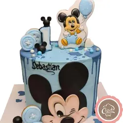 کیک تولد پسرانه میکی موس