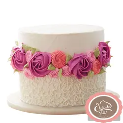 کیک بهاری دخترانه