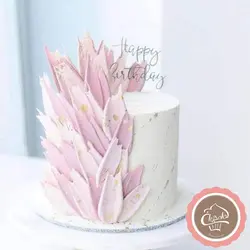 کیک تولد دخترانه شکلاتی