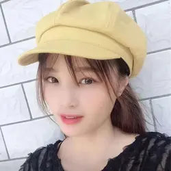 کلاه کپ برتون کتان با آستر متقال بزرگسال زنانه طرح Breton