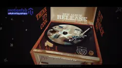 پروژه آماده افترافکت اکولایزر قدیمی music visualization vinyl