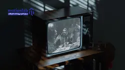 پروژه آماده افترافکت اینترو تلویزیون قدیمی old tv historical