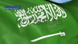 فوتیج پرچم عربستان سعودی Saudi arabia flag