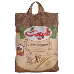 برنج پاکستانی سوپرباسماتی طبیعت کیسه قهوه ای- 10کیلویی