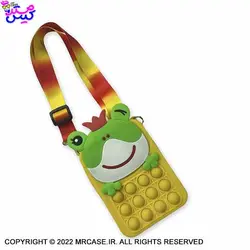 کیف هندزفری و شارژر فیجت غورباغه - آقای قاب