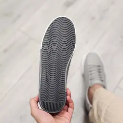 کفش کتونی مردانه مدل پول اند بیر طوسی روشن سایز 40 41 42 43 44