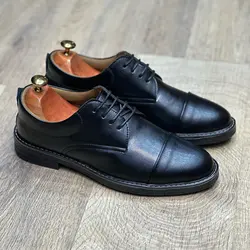 کفش کلاسیک مردانه جنس چرم ضد آب سایز 40 الی 45 کد 992