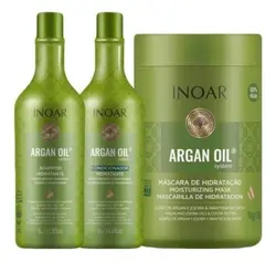 ماسک مو اینوار روغن ارگان Inoar ArganOIlSystem Mascara 1000g