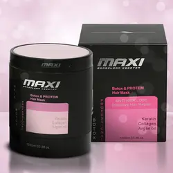 ماسک مو مکسی بوتاکس صورتی Maxi Botox Hair-Mask Anti-Loss 1000ml
