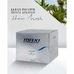 شامپو مکسی سیلور (سفید) بدون سدیم 500میل MAXI Hair Shampoo silver