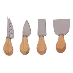 چاقو پنیر دسته چوبی