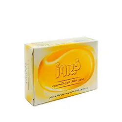 صابون شفاف حاوی گلیسیرین فیروز وزن 100گرم