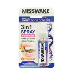 دهانشویه میسویک خوشبوکننده حاوی عصاره پروپولیس با طعم اکالیپتوس حجم 30 میل