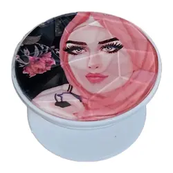 پاپ سوکت کریستالی طرح دختر محجبه