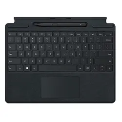 تبلت مایکروسافت مدل Surface Pro 8-i5 ظرفیت 256 گیگابایت و 8 گیگابایت رم به همراه کیبورد Signature Black و قلم Slim Pen 2