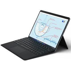 تبلت مایکروسافت مدل Surface Pro 8-i5 ظرفیت 256 گیگابایت و 8 گیگابایت رم به همراه کیبورد Signature Black و قلم Slim Pen 2