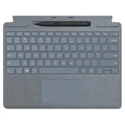 تبلت مایکروسافت مدل Surface Pro 8-i5 ظرفیت 256 گیگابایت و 8 گیگابایت رم به همراه کیبورد Signature ICE BLUE و قلم Slim Pen 2